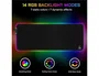 The G-Lab Alfombrilla de Ratón Gaming XXL Pad Rubidium 800x300x4 mm, Mouse Pad Extragrande para Videojuegos
