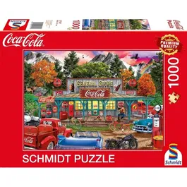 Schmidt Spiele SCH4001504575977 Puzzle Coca-Cola Store 1000 Piezas para Mayores de 12 Años