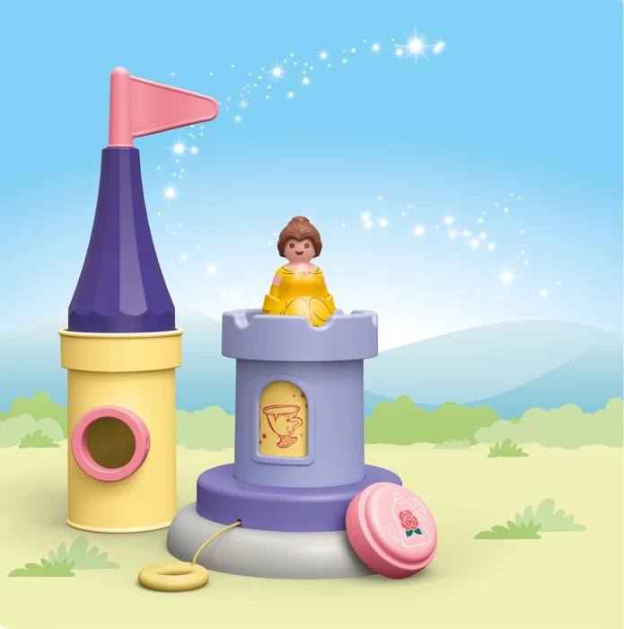 Playmobil Junior Disney Torre de juego de Bella con música