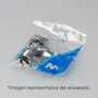 MT Grifo lavadora cierre esférico tipo M Ø½ x ¾ pulg, latón cromado, cierre rápido 1/4 vuelta, para agua fría/caliente hasta 95°C