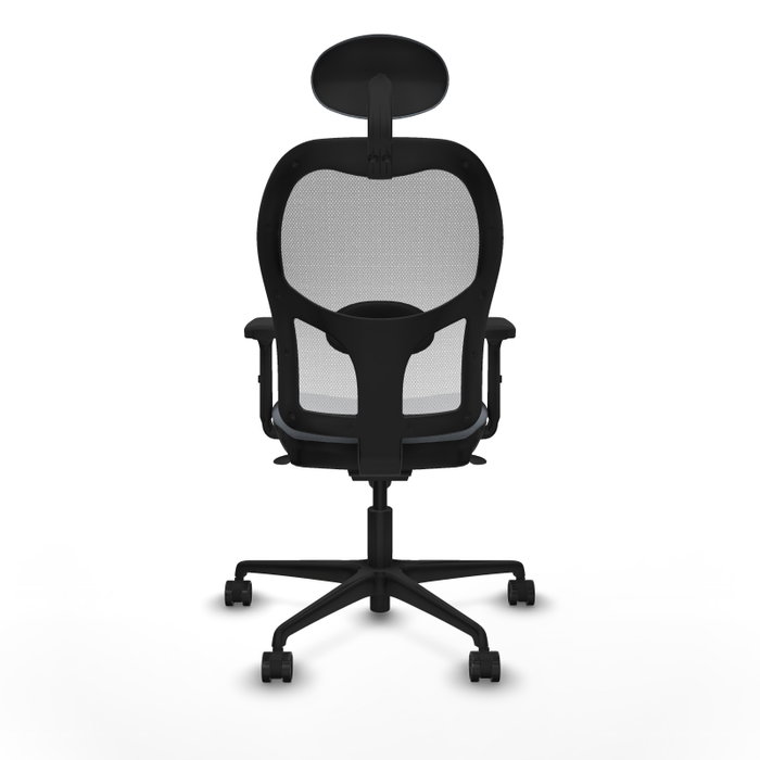 PIQUERAS Y CRESPO Silla de oficina Jorquera Gris y Blanco