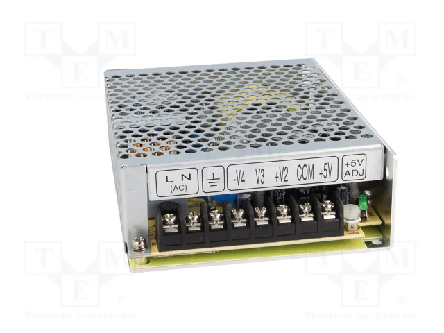 MEAN WELL RQ-65D Fuente de alimentación de impulso 68W de 4 salidas MEAN WELL RQ-65D Fuente de alimentación de impulso 68W de 4 salidas