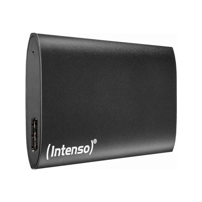 Intenso Disco Duro SSD Externo 2 TB USB 3.2 Gen 1, Hasta 500 MB/s, Factor de Forma 1.8", Aluminio