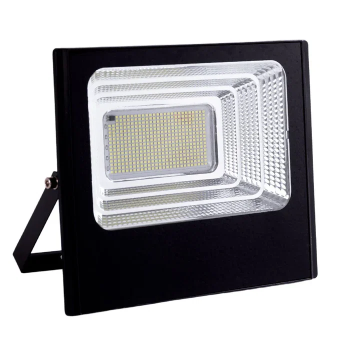 HO Proyector LED Solar 150W 4000K Panel 6V/15W Batería 3,2V/10000MaH Control Remoto [HO-SOLARFL-150W-01-W]
