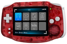 AN-ANBERNIC Consola RG34XX Rojo (Incluye Micro SD 32GB)