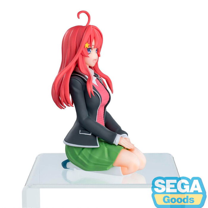 SEGA GOODS Itsuki Nakano PM Perching The Quintessential Quintuplets Figura 10cm