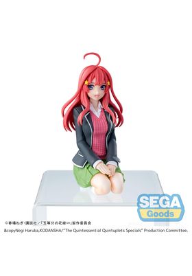 SEGA GOODS Figura Itsuki Nakano PM Perching The Quintessential Quintuplets 10cm