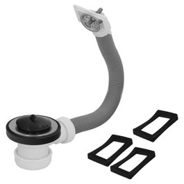 ABRISA Válvula de Fregadero Ø70 mm 1 1/2 pulg con Rebosadero