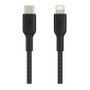 Belkin Cable Boost Charge USB-C a Lightning Trenzado 1 m Negro