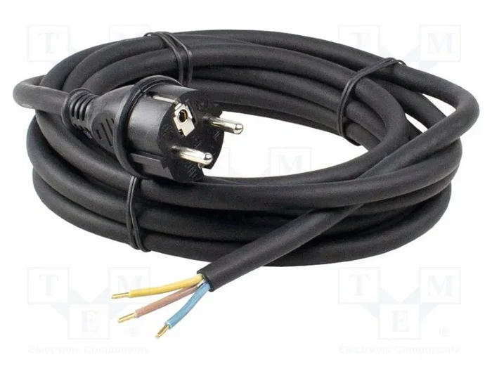 AS SCHWABE Cable de alimentación H07RN-F 3G1,5mm2 con enchufe CEE 7/7 (E/F) 15m AS SCHWABE Cable de alimentación H07RN-F 3G1,5mm2 con enchufe CEE 7/7 (E/F) 15m