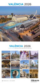 TRIANGLE POSTALS Calendario 2026 ST Valencia 14x15 cm