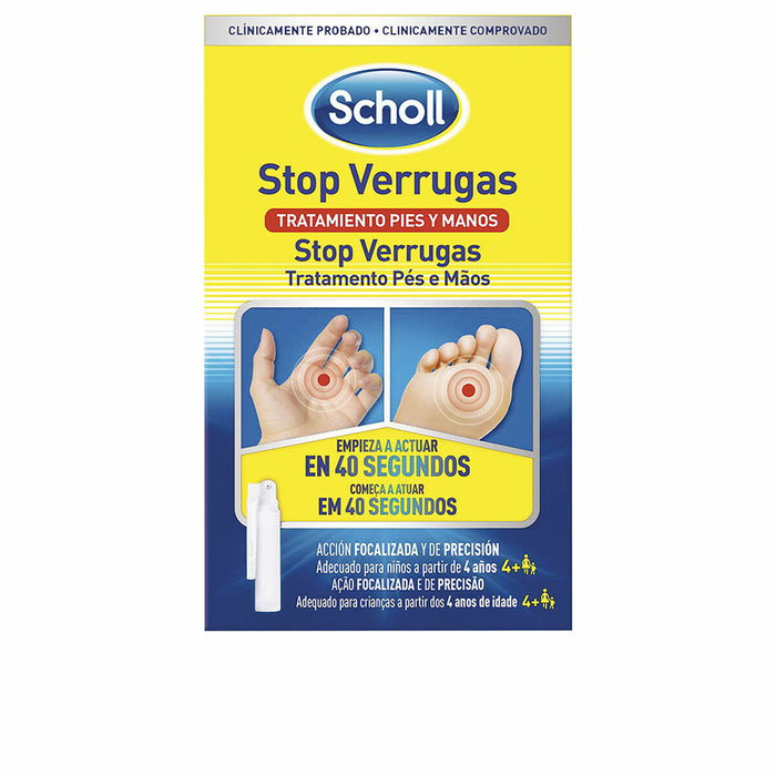 Scholl STOP VERRUGAS tratamiento de crioterápia 80 ml Scholl STOP VERRUGAS tratamiento de crioterápia 80 ml