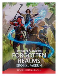 Wizards of the Coast Dungeons & Dragons RPG Forgotten Realms: Eroi del Faerun Guía para Jugadores Edición Italiano