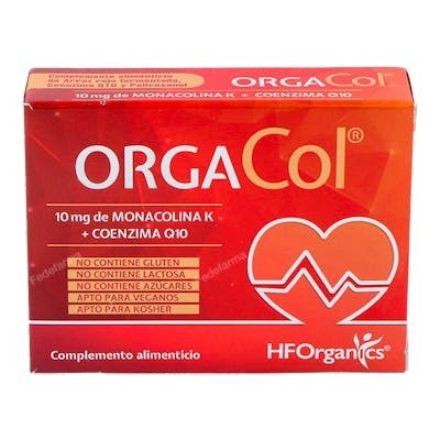 HF NATURAL CARE Orgacol 30 Comprimidos