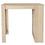 Home Deco Factory Mesa Alta Bar Industriel con Estantes 115x50 cm h.103 cm