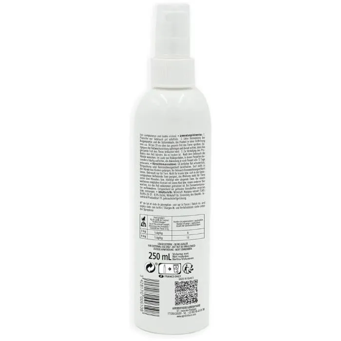 VETOCANIS Spray antipulgas, anti-garrapatas y anti-mosquitos - Para gatos - 250 ml