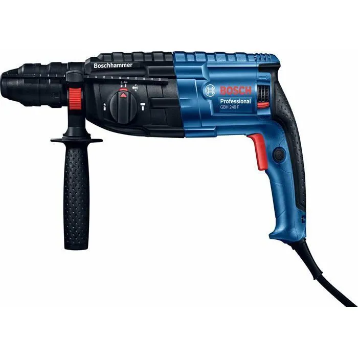 Bosch Taladro Percutor GBH 240 F 790W con Cable SDS-plus Accesorios Incluidos