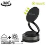 Soporte de Móviles para Coche Muvit MCCHL0035 Negro
