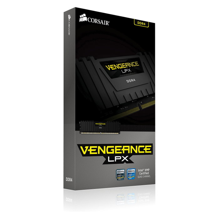 Corsair Vengeance LPX DDR4 8GB 2400MHz CL14 Memoria RAM PC Negra