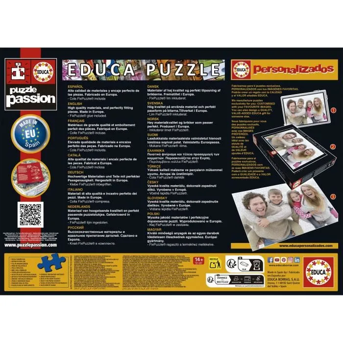 Educa Puzzle Rey de las Flores 1000 piezas EDU8412668202351 Educa Puzzle Rey de las Flores 1000 piezas EDU8412668202351