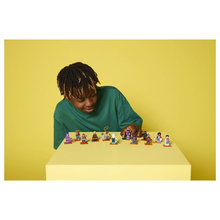 LEGO 71050 Minifigures Spider-Man: Across the Spider-Verse - Figura de Colección, 8 Piezas, Construcción para Niños de 5+ Años LEGO 71050 Minifigures Spider-Man: Across the Spider-Verse - Figura de Colección, 8 Piezas, Construcción para Niños de 5+ Años