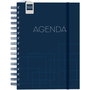 Finocam agenda escolar institut 1/4 espiral svv blue 2023-2024