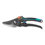 Gardena Tijeras de Jardín Premium Cut Pro, Corte Bypass y Mango Ergonómico ErgoTec, Capacidad Máxima de Corte 24 mm