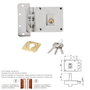 YALE Cerradura Azbe 6-0-12-HN Izquierda Antipalanca