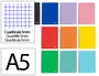 Liderpapel Cuaderno Espiral A5 Micro Witty Tapa Dura 120 Hojas 90gr Cuadro 5mm Colores Surtidos