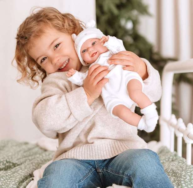 Muñecas Arias Elegance Babyto - Muñeca de Peso con Manta, 35 cm, Rosa, Edad Recomendada 3 años Muñecas Arias Elegance Babyto - Muñeca de Peso con Manta, 35 cm, Rosa, Edad Recomendada 3 años