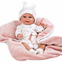 Muñecas Arias Muñeca Elegance Babyto de 35 cm Rosa con Manta