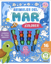 SUSAETA EDICIONES Animales del mar (Colormania)