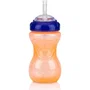 Nuby Vasos Antiderrames (Paquete de 3) con Pajitas Flexibles - Unisex
