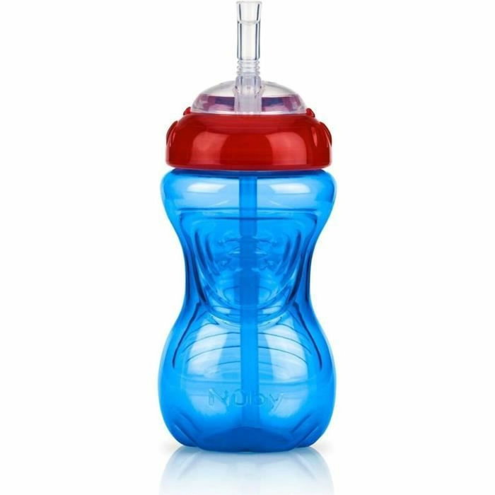 Nuby Paquete de 3 Vasos Antiderrames con Pajitas Flexibles Unisex Nuby Paquete de 3 Vasos Antiderrames con Pajitas Flexibles Unisex