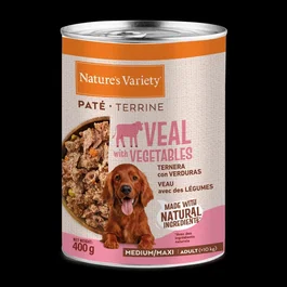 Affinity Nature'S Variety Dog Wet Pate Med-Maxi Ternera 12x400 gr
