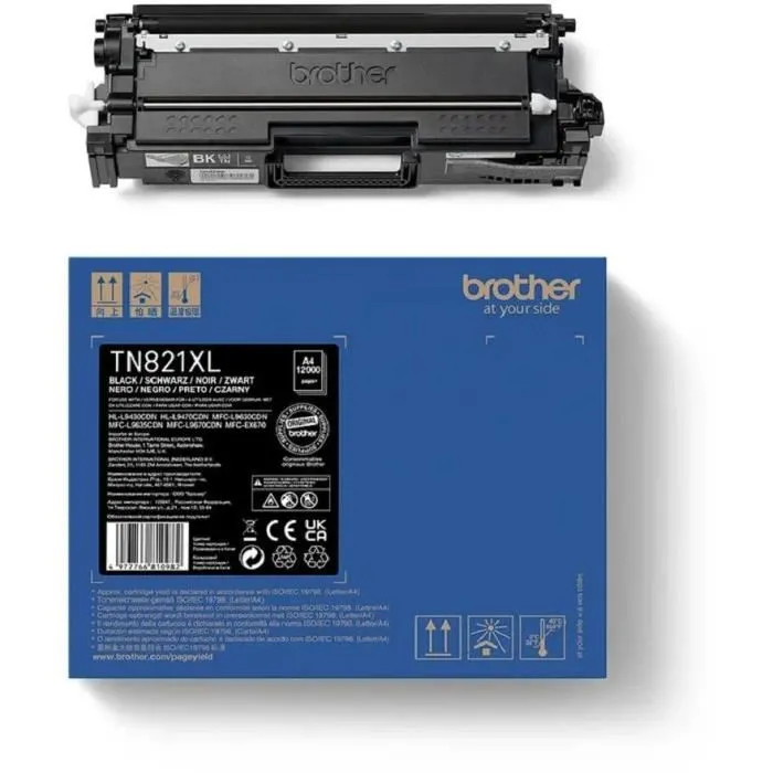 Brother TN821XLBK Negro