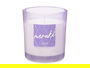 Acorde Vela Vaso 120 g Violeta 7 x 8 x 7 cm (Set de 12)