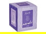 Acorde Vela Vaso 120 g Violeta 7 x 8 x 7 cm (Set de 12)
