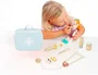 Imaginovo Maletín de Médico Infantil de Madera +3 años, 11 Piezas, Dimensiones 24.5x18x10 cm