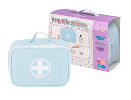 Imaginovo Maletín de Médico Infantil de Madera +3 años, 11 Piezas, Dimensiones 24.5x18x10 cm
