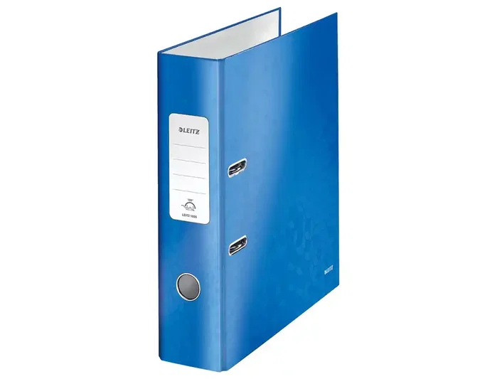 Leitz Archivador Wow 180º A4 Lomo 80mm Azul Metalizado Leitz Archivador Wow 180º A4 Lomo 80mm Azul Metalizado