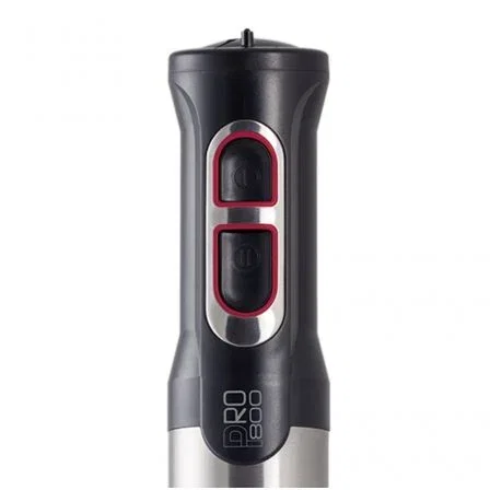 BATIDORA SOLAC PRO 800 CHEF - 800W - CUCHILLAS ACERO INOXIDABLE - SELECTOR DE VELOCIDAD - FUNCIÓN TURBO - INCLUYE VASO MEDIDOR