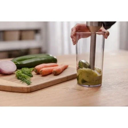 BATIDORA SOLAC PRO 800 CHEF - 800W - CUCHILLAS ACERO INOXIDABLE - SELECTOR DE VELOCIDAD - FUNCIÓN TURBO - INCLUYE VASO MEDIDOR