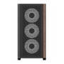 Aerocool D301A Geh Mini D301A-G-BK-V2 Negro/Madera (Micro-ATX)