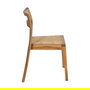 Silla Natural Madera Contract 55 X 53 X 79,50 cm