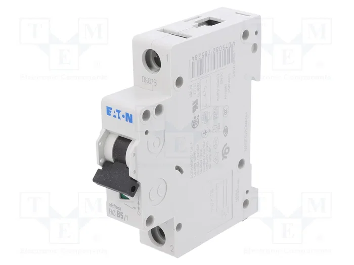 EATON ELECTRIC Interruptor magnetotérmico FAZ 5A 1 polo 15kA EATON ELECTRIC Interruptor magnetotérmico FAZ 5A 1 polo 15kA