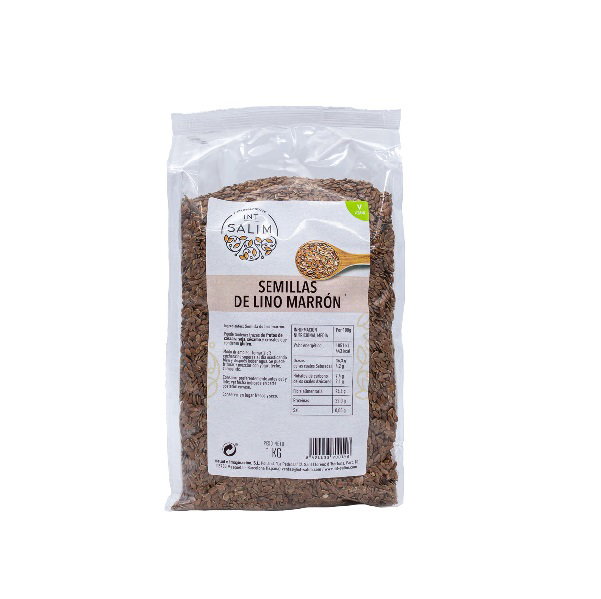 INT SALIM Semillas de lino marrón 1kg