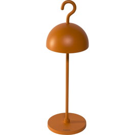 Sompex HOOK Lámpara de mesa naranja recargable