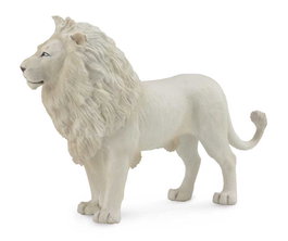 Collecta León Blanco Réplica 88785 L Pintada a Mano Detallada Animal Salvaje +3 Años