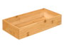 Kinvara Organizador de Bambú Rectangular 15 x 30,5 cm con MDF (Set de 12)